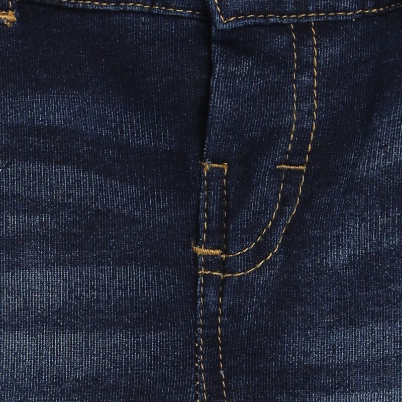 Boys Dark Blue Long Knitted Trousers image number null